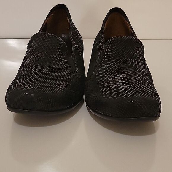 Wolky Perls Loafer Women Comfort Shoe Slip on Flat Black 37 - Picture 7 of 8